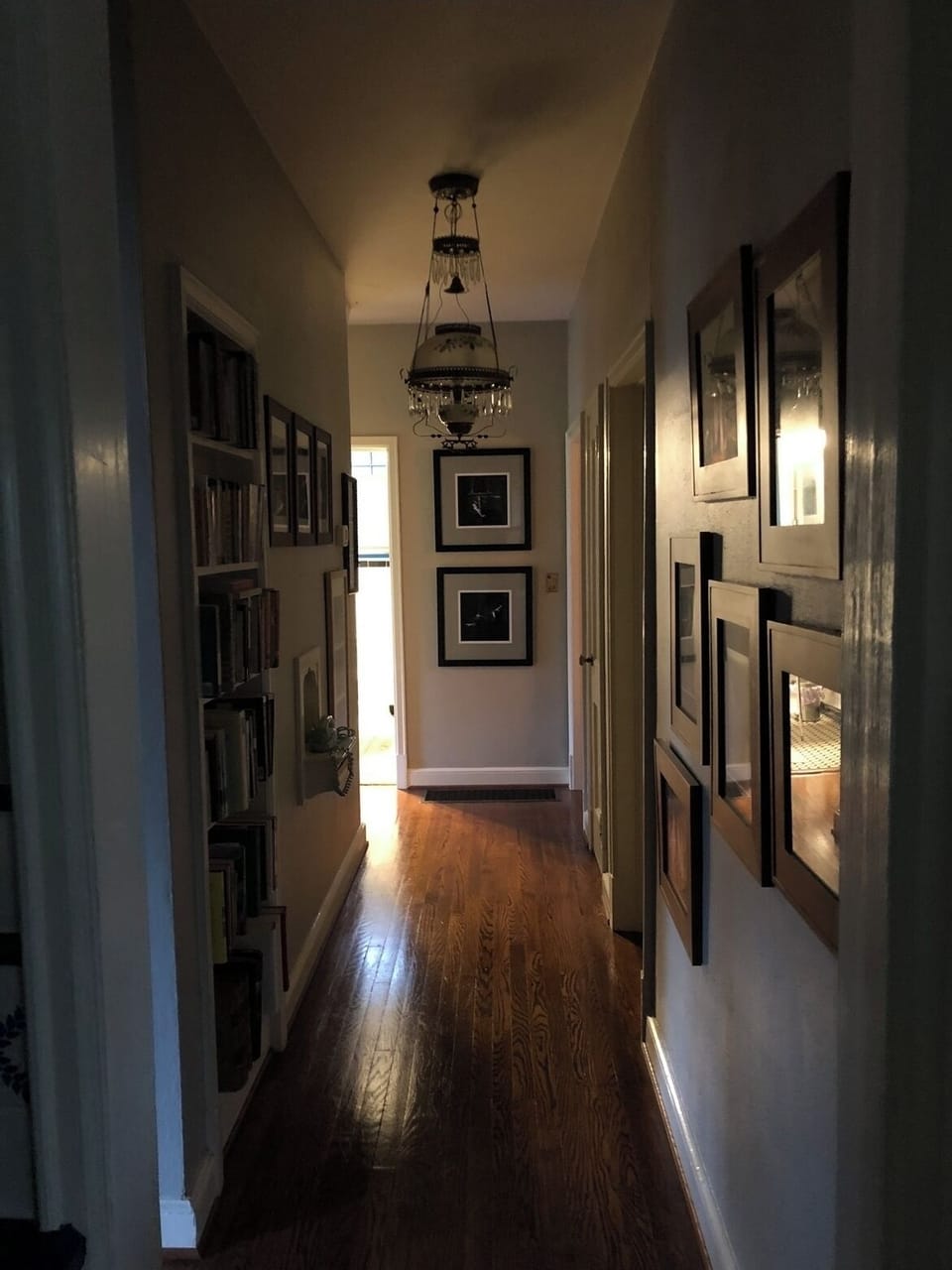 Downstairs hallway