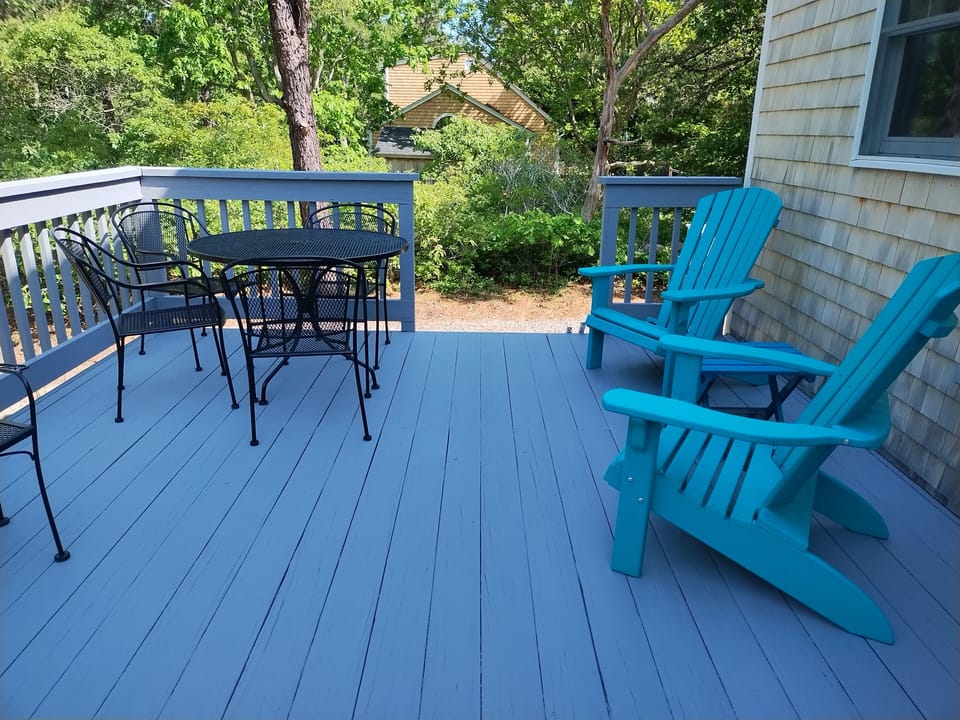 back deck
