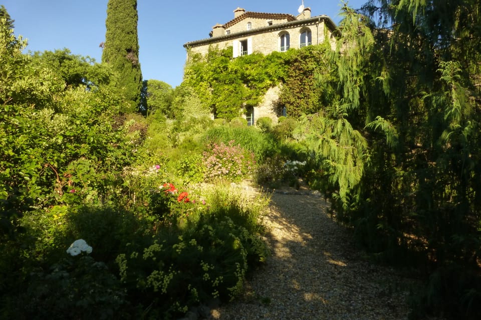 House from the garden