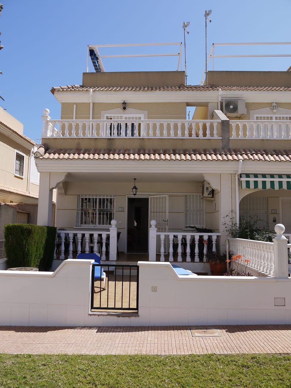 Our house from the front
