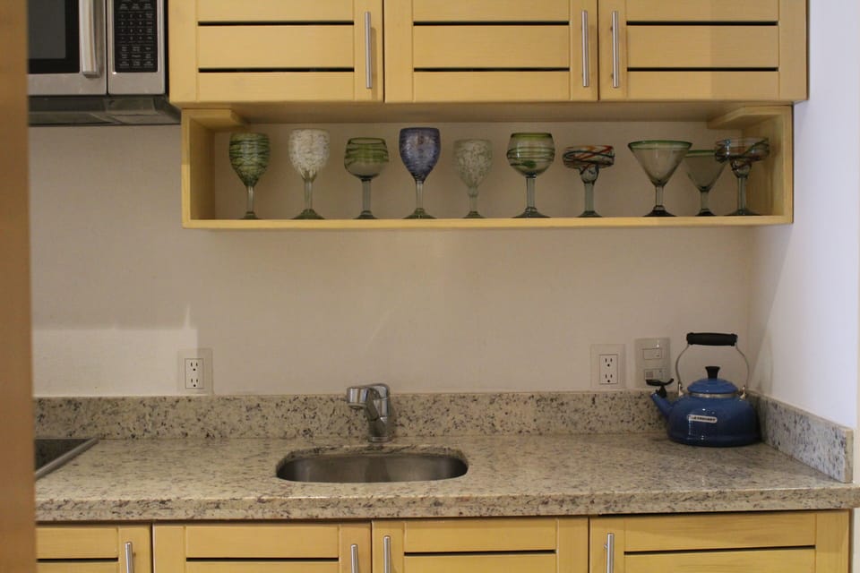 Partial view of kitchen