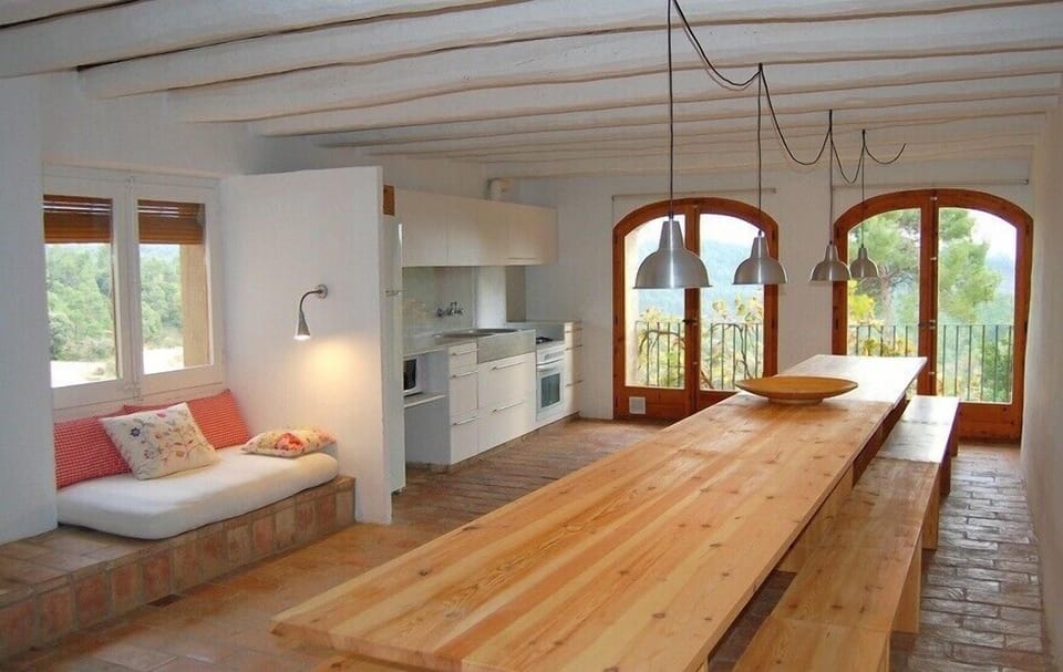 The other modern kitchen in the house