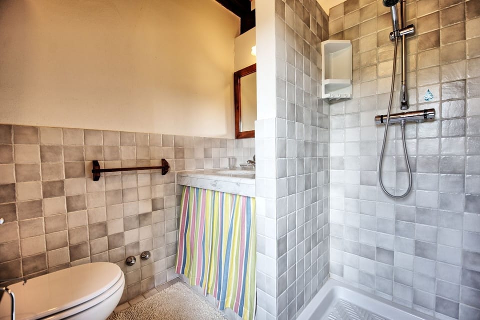 Cream bathroom