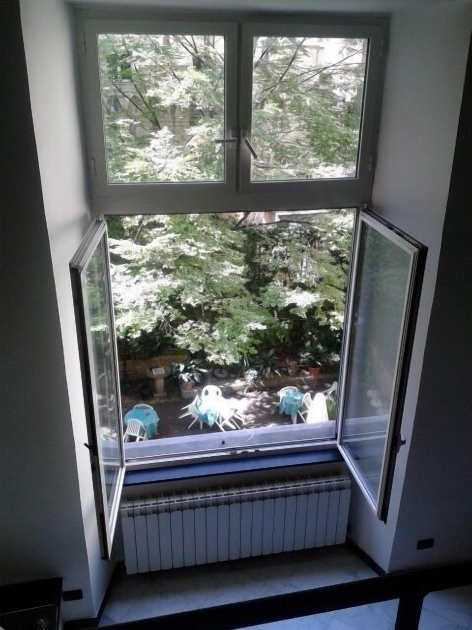The big window of the loft