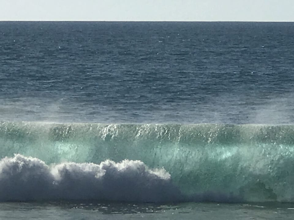 World-class surfing spots close by. 