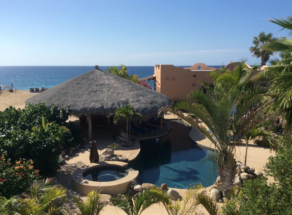 Tranquility and relaxation are the hallmarks of Baja Beach Getaway.