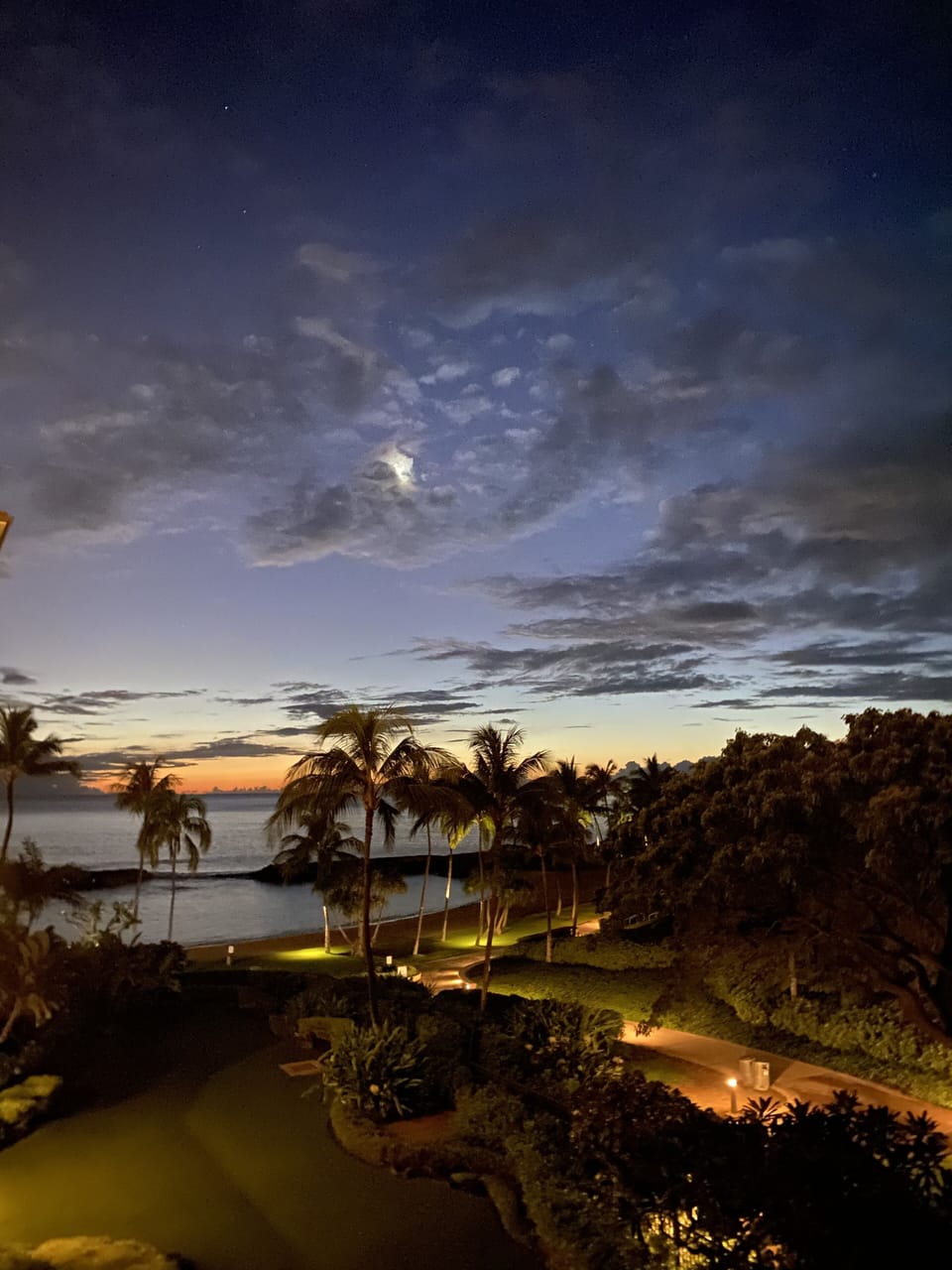 Night sky from the lanai... what a way to say good night