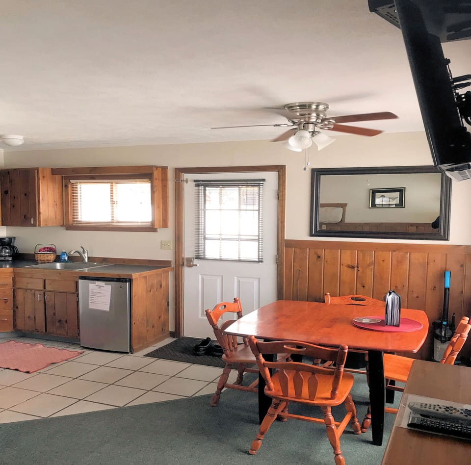 Cabin  Six Kitchen Area.
