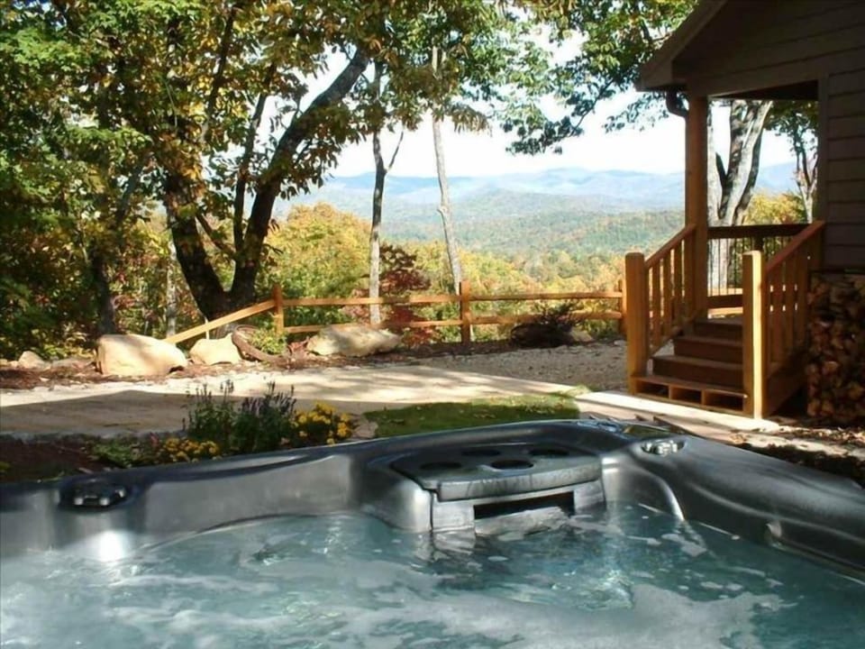 Gorgeous view from the Hot Tub Pavilion