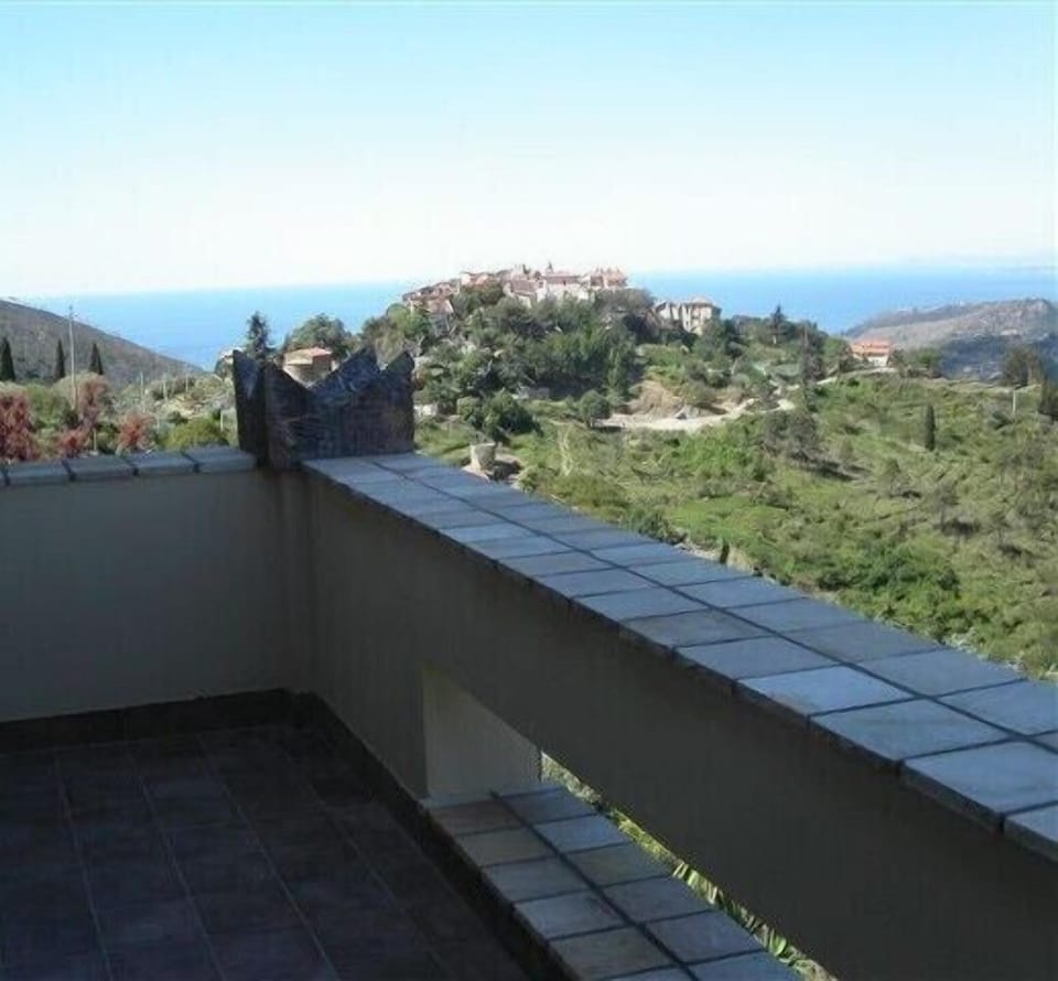 View of The Principality of Seborga from the Villa