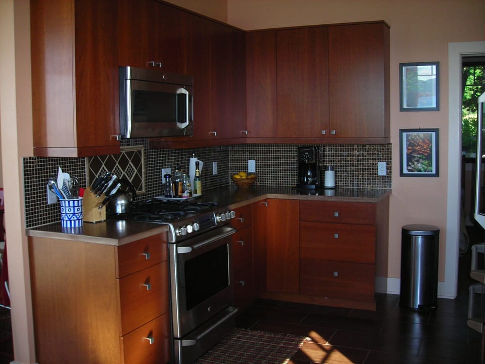 main level kitchen with gas stove & 2 dishwashers for easy entertaining clean-up
