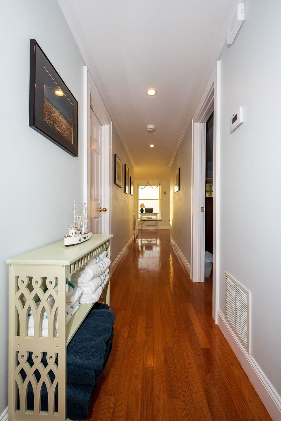 Lower level hallway -MB