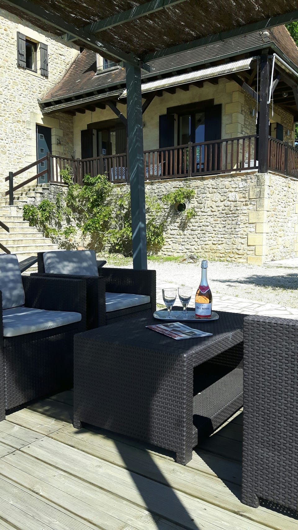 poolside seating