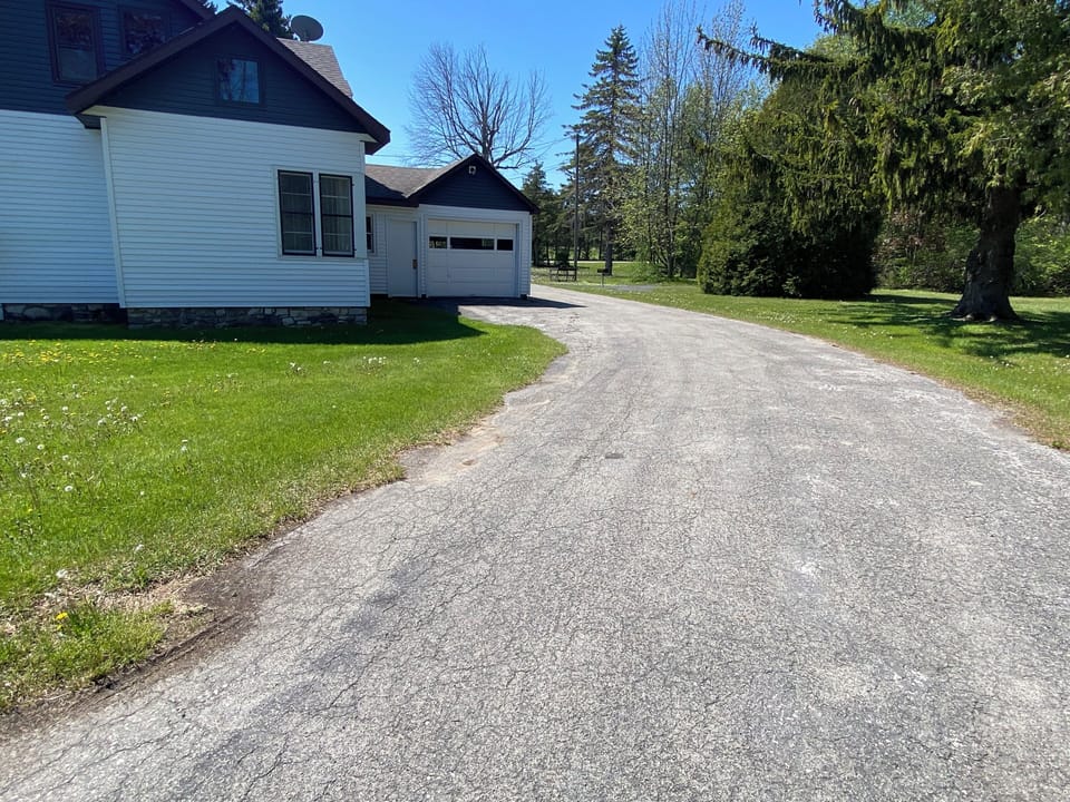 Plenty of room for parking.
