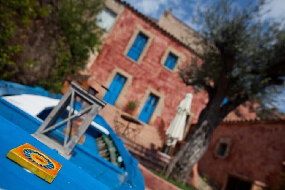 Casa Teulada 2 - The Boat in the Courtyard, our Lounge Seating Area
