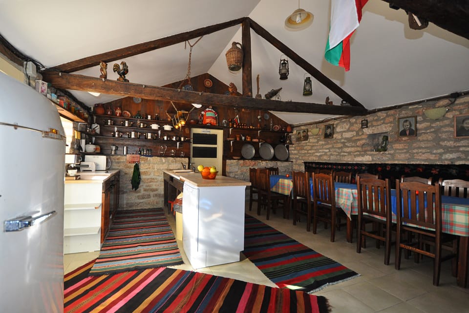 The Dining Room With The Kitchen