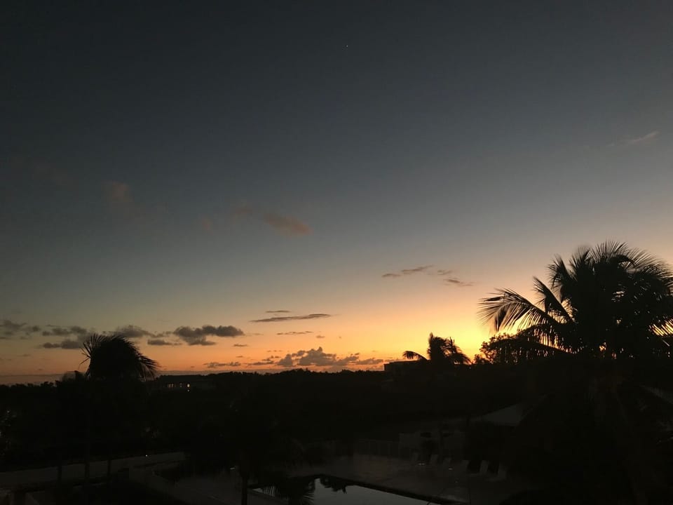 Spectacular sunsets!