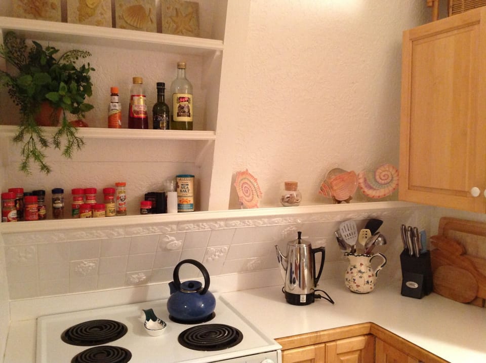 Pleasant and well-equipped kitchen