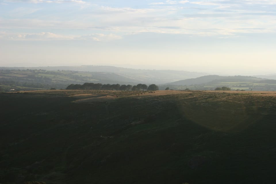 The Lyd Valley from Widgery Cross