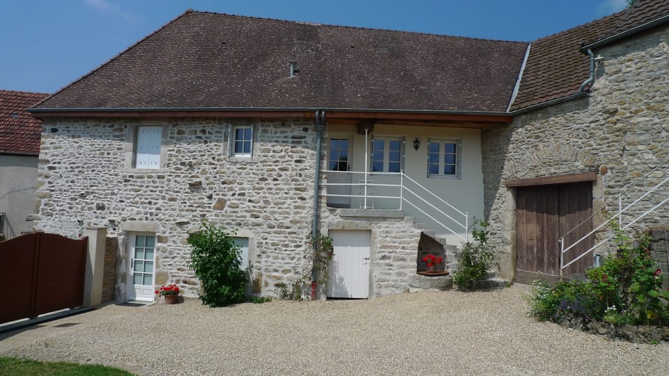 frontside of the gite