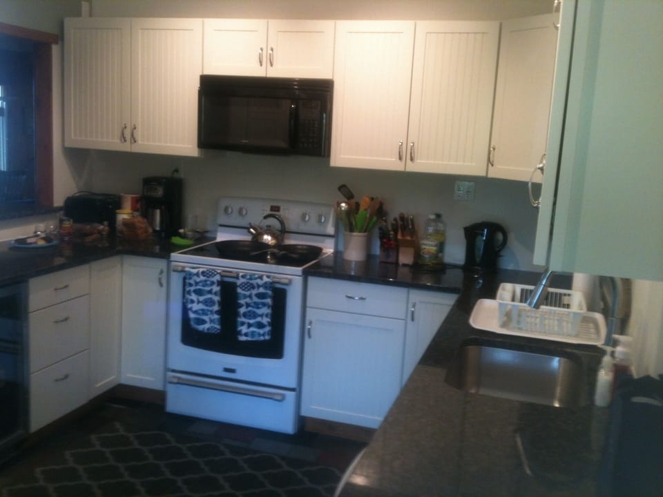 Remodeled kitchen