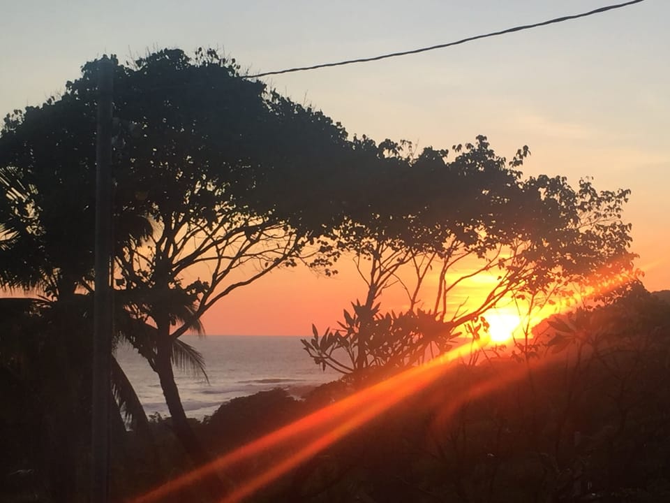 Sunset to the West from La Casa 