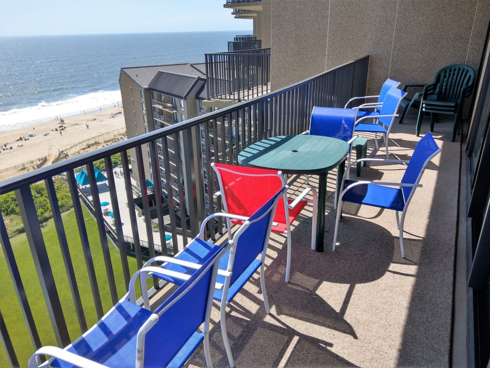25 Foot Balcony accessible from Living Room & Master Bedroom