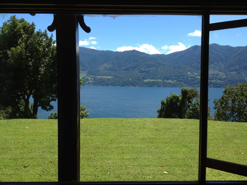 The incredible view from the second bedroom.