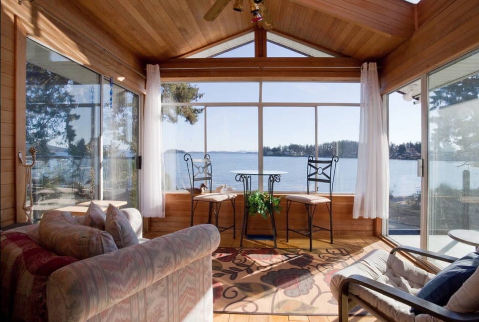Sun Room, perfect for morning coffee or afternoon read.
