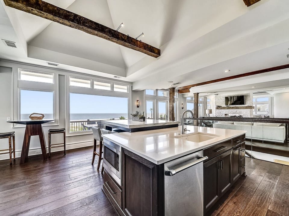 Kitchen on the 3rd Level at 18 Brigantine