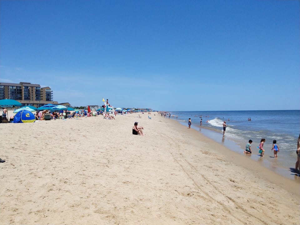 Facing North towards Bethany Beach from SeaColony