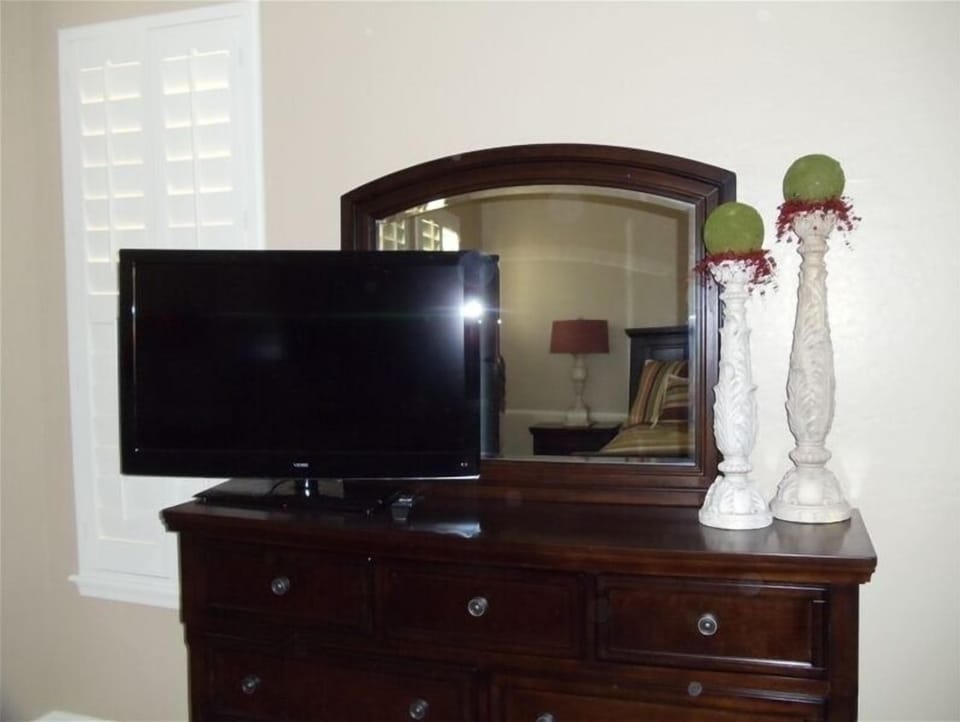 Thirty-nine inch TV in the Master Suite -