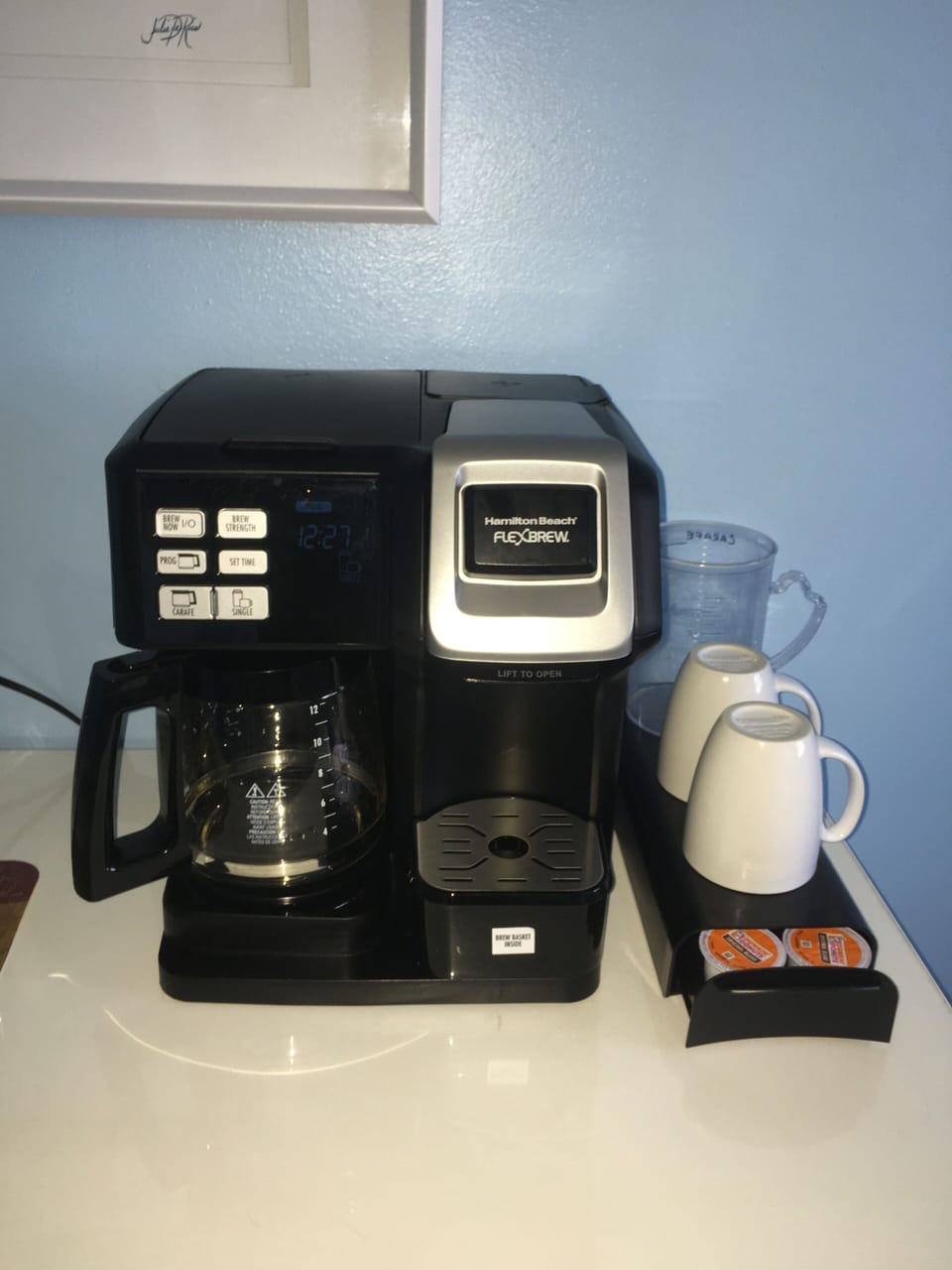 Combo K-Cup and Carafe Coffee Maker