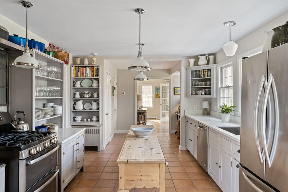 fresh updated kitchen