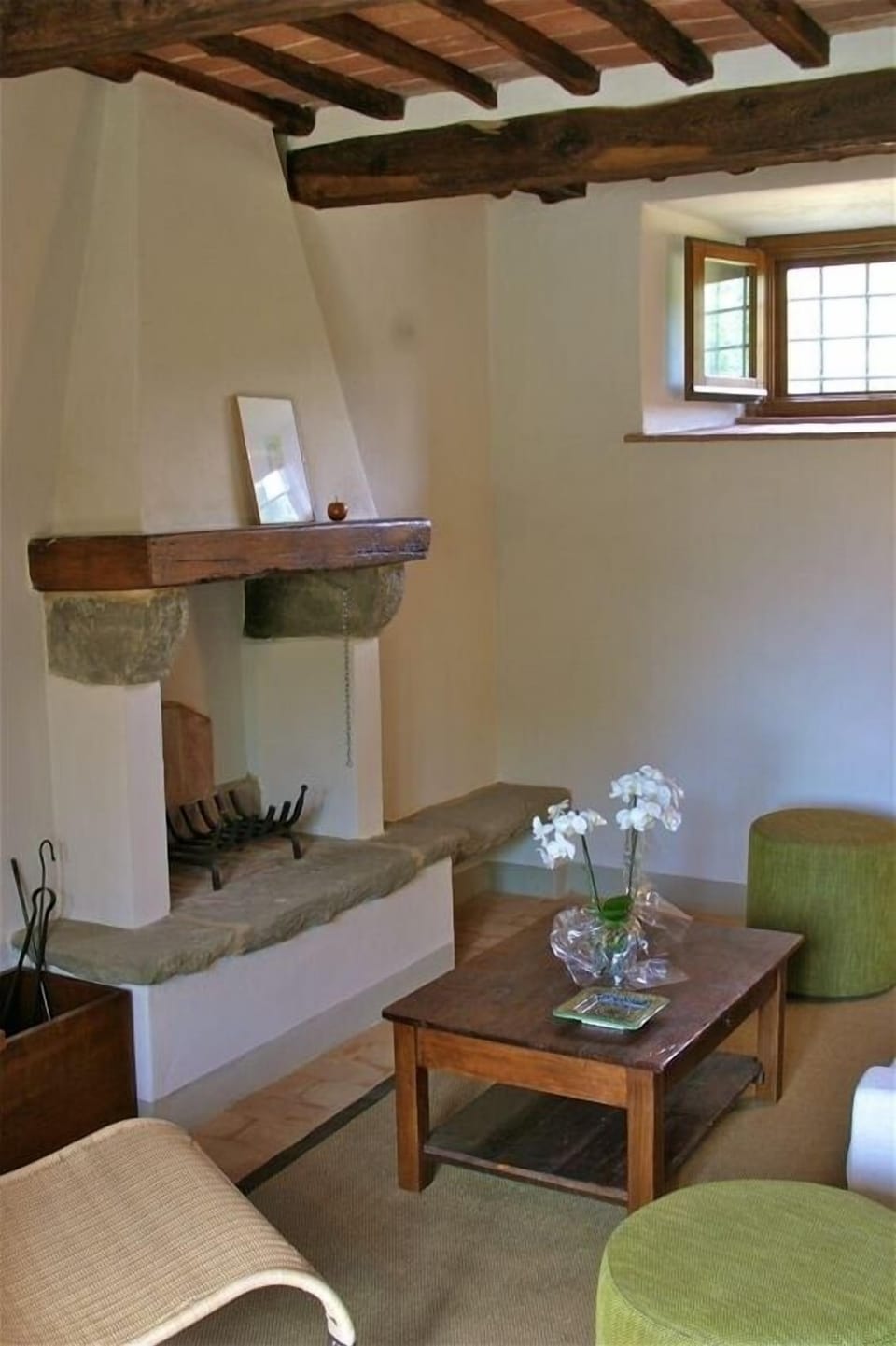 Living Room with Fireplace