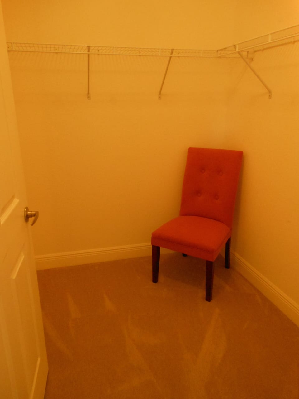 guest walk-in closet.