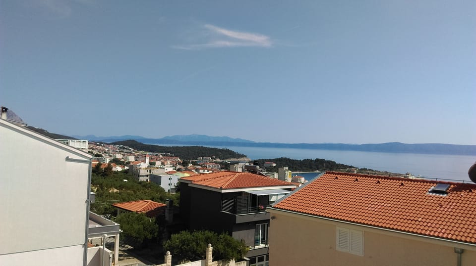 View from the lower terrace