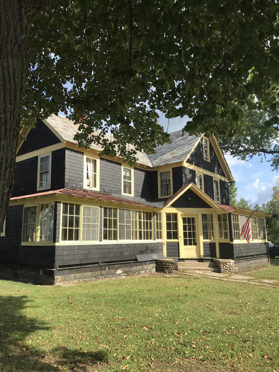 Come on in! House is ready for summer with AC in kitchen, LR and 2 of the 4 bdrm