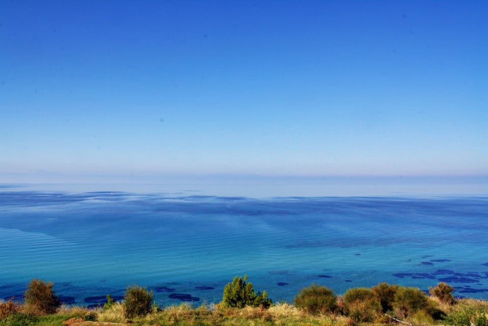 Enjoy the view of the Aegean sea