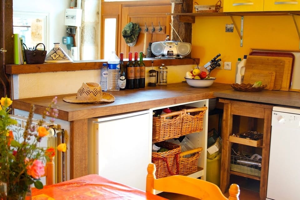 the kitchen diner