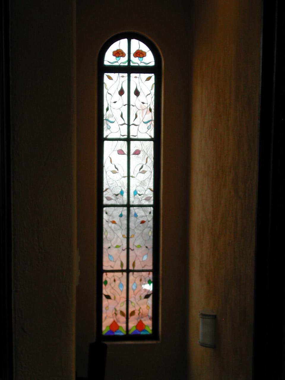 Stained glass window