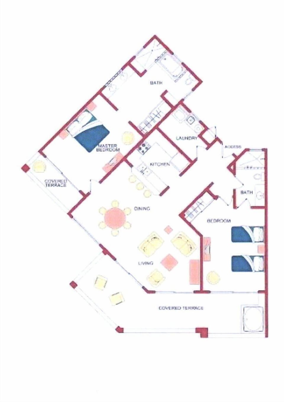 Floor Plan - 1,887 square feet