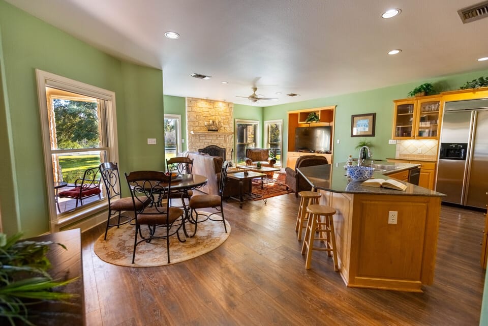Open Design Concept Living/Dinning/Kitchen Area