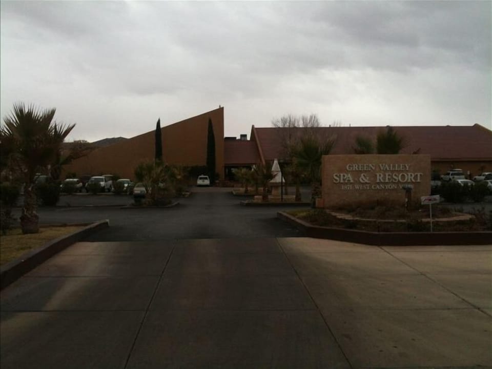 Entrance to Property Management where you will check in.