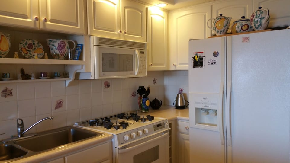 Gas Stove and Built In Microwave