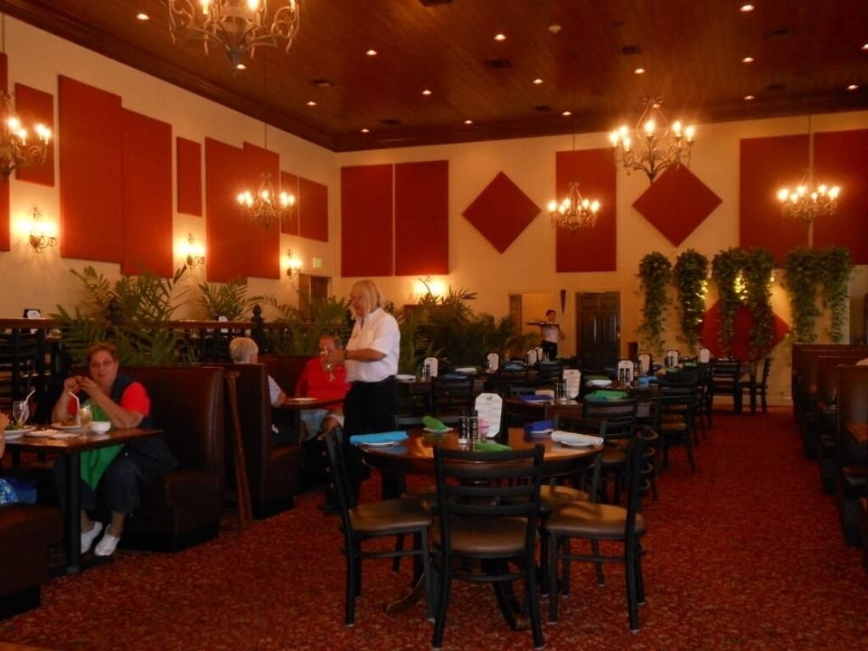 The View restaurant in the clubhouse