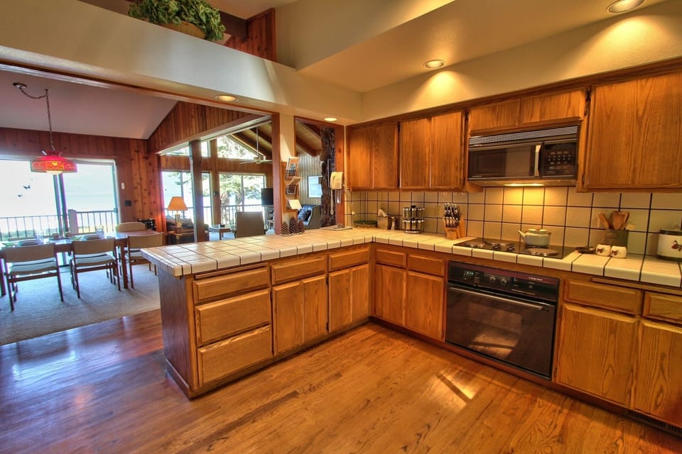 An Open Kitchen is a Great Way to Cook While Still Taking in the Action