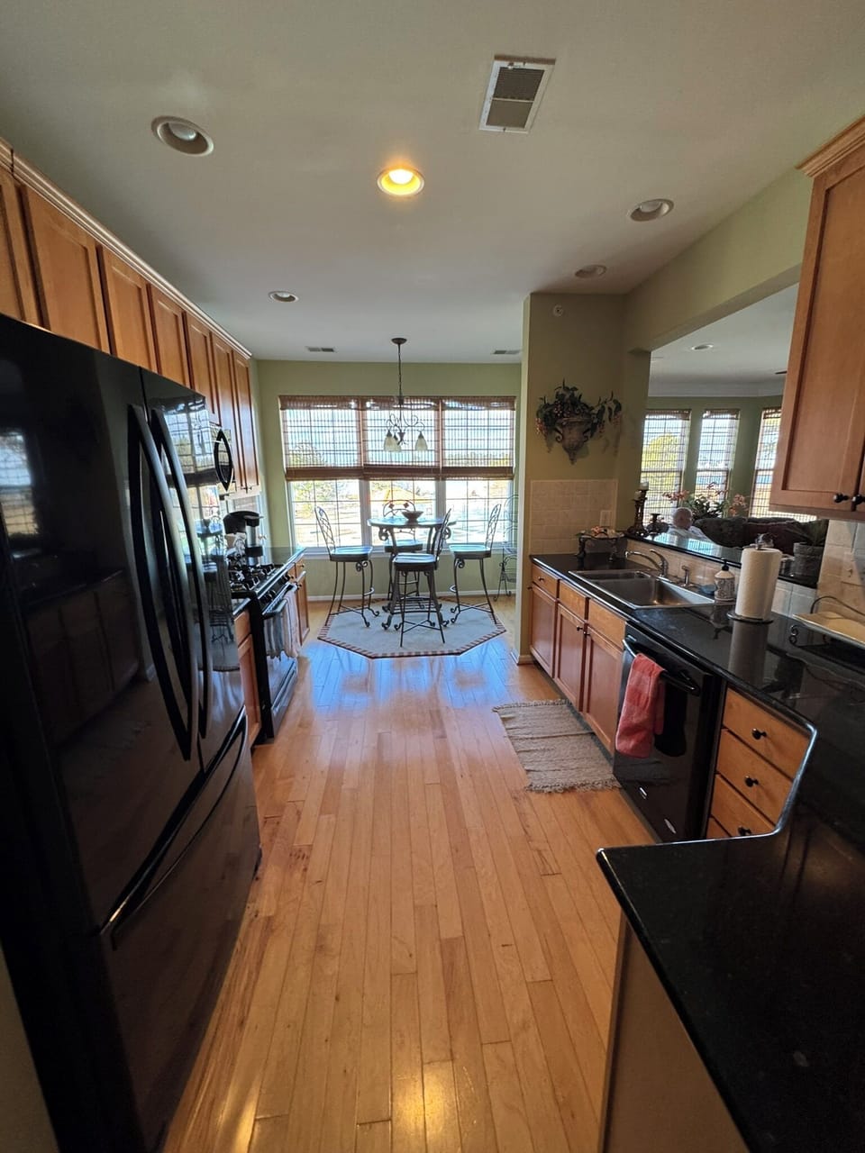 Kitchen with panoramic Bay Views and deck #3