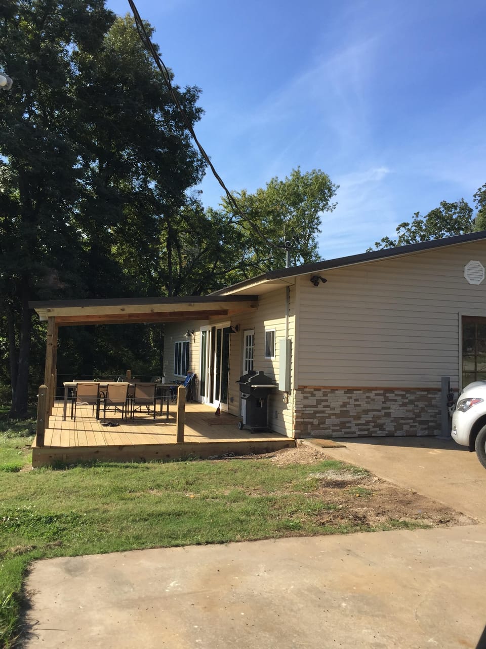 Plenty of parking for cars or boat