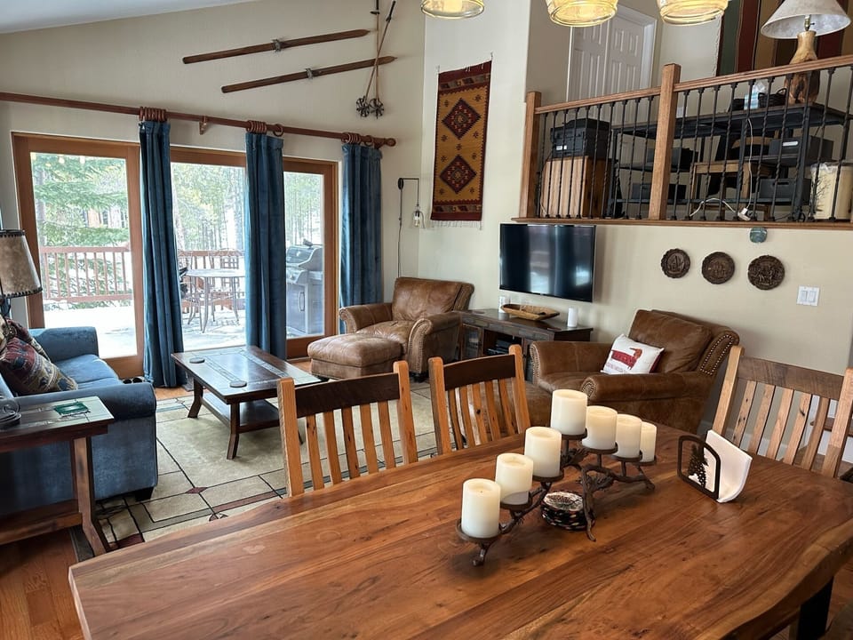 dining and living room